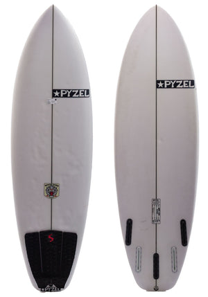 Used Pyzel 5'6 White Tiger Shortboard Surfboard