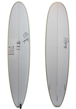 Torq 8'0 Long Clay Rails Longboard Surfboard